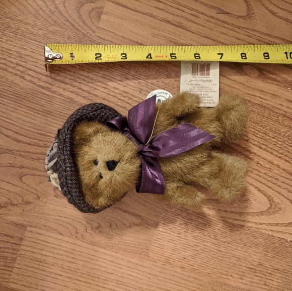 Boyd's Bear Cristiana Labearsley w/ Flowered Hat - Picture 6 of 6